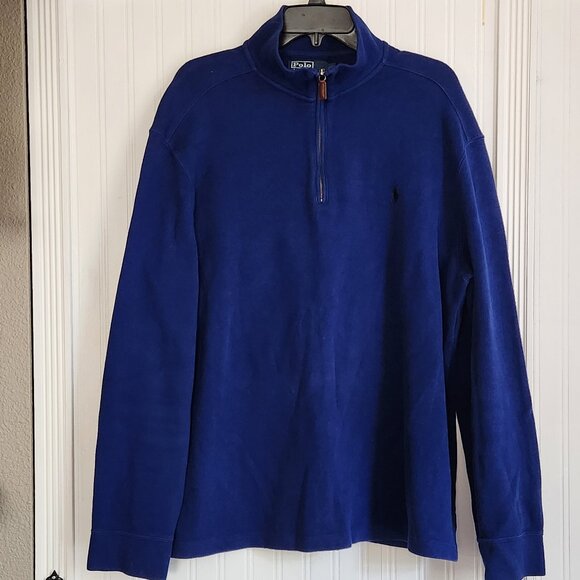 Polo Ralph Lauren Other - POLO RALPH LAUREN Quarter Zip Blue Pullover - XL
